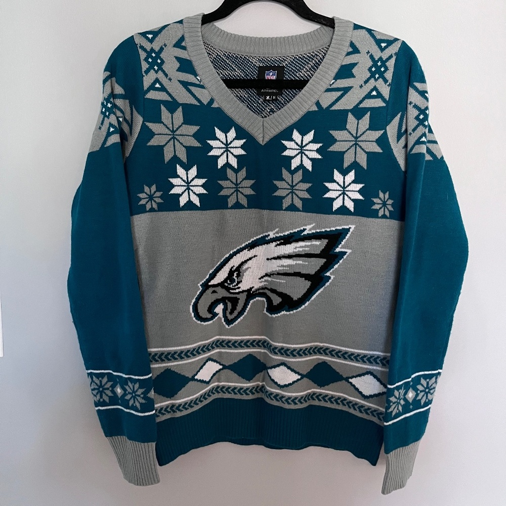 Eagles NFL Winter Sweater, Medium